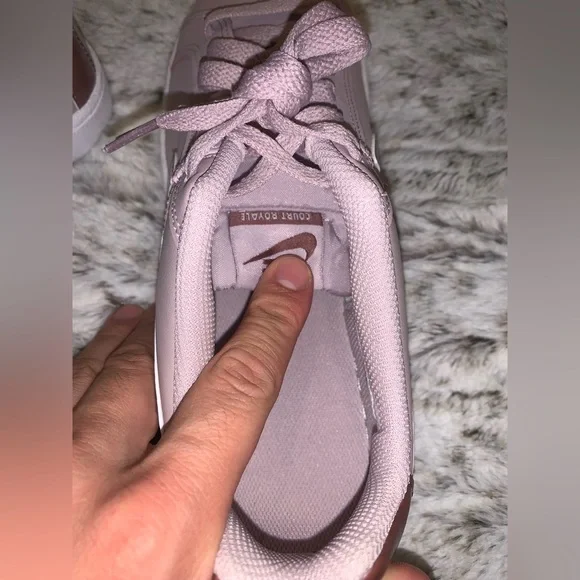 Womens Nike COURT ROYALE Rose Smokey Mauve Gum - Picture 1 of 16